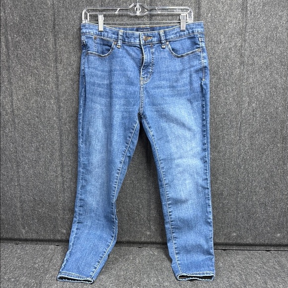 Talbots Blue Skinny Jeans Classic Style - Picture 1 of 4